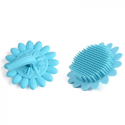 Hot Selling Silicone Waterproof Baby Bath Brush With Custom Logo