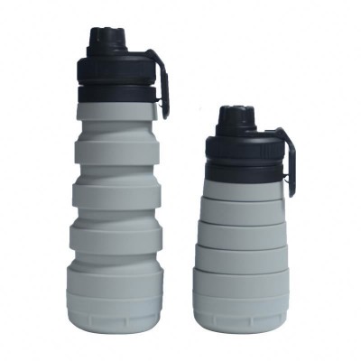 Wholesale Outdoor Collapsible Silicone Squeeze Foldable Sports Water Bottle