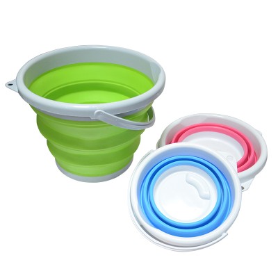 2019 wholesale collapsible popular water bucket use little space for washing