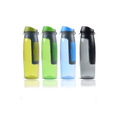 cheap reusable plastic water bottles with compartment