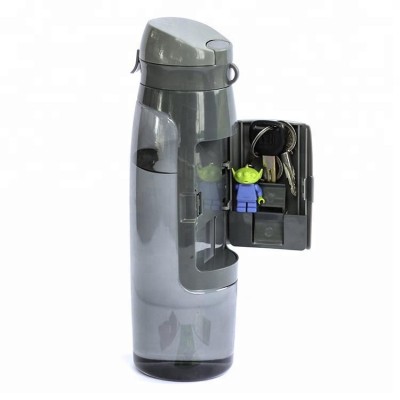 storage attachment wallet patent outdoor sports drinking water bottle