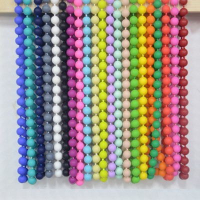 China factory custom food grade silicone teething necklace